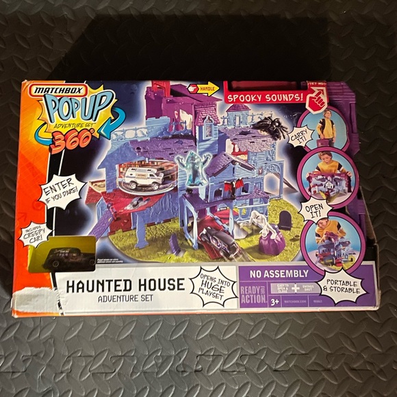 Mattel Toys Matchbox Haunted House Adventure Set Poshmark
